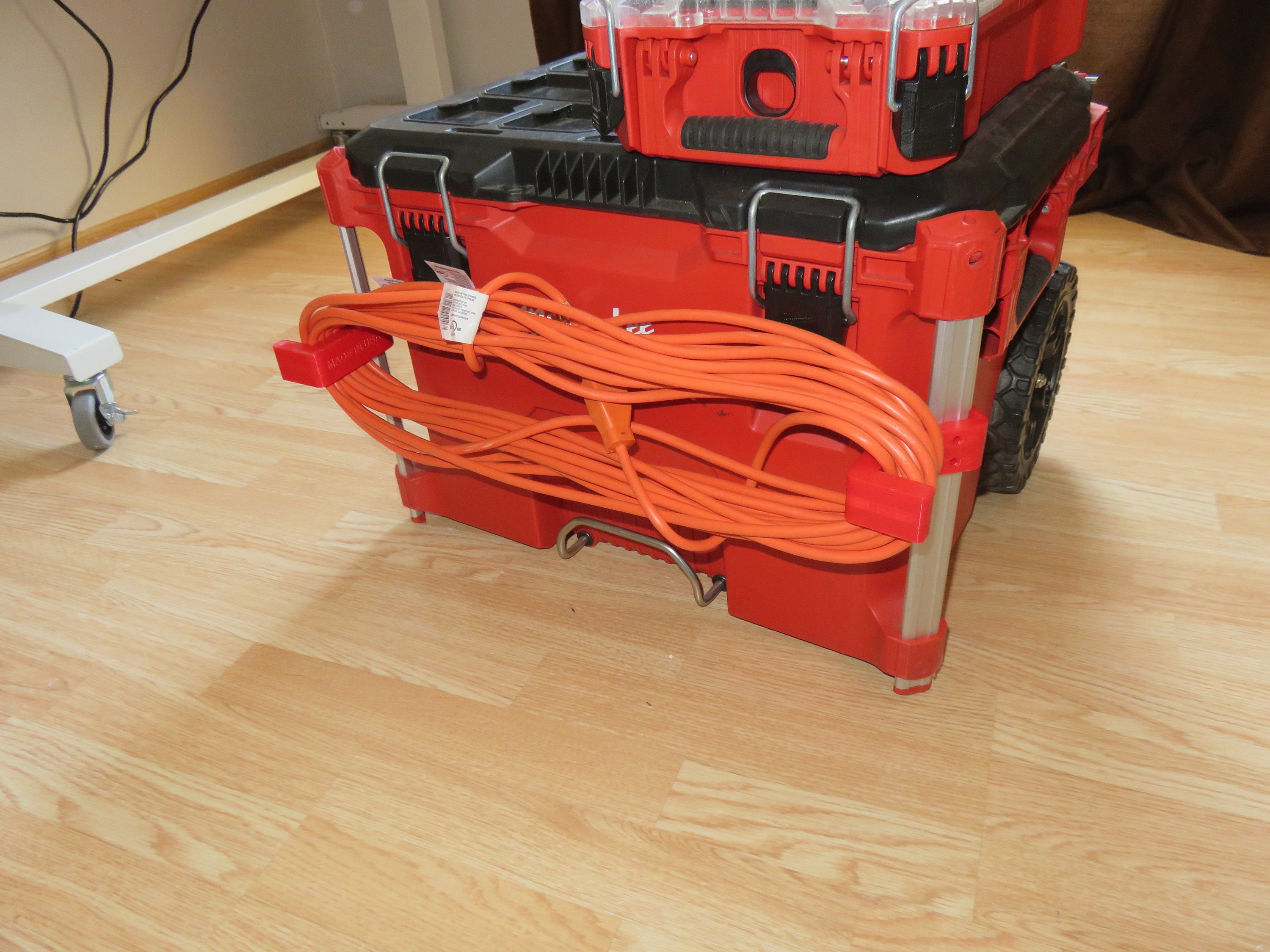 Milwaukee Packout Extension Cord Holder Organizer Mount Red Etsy