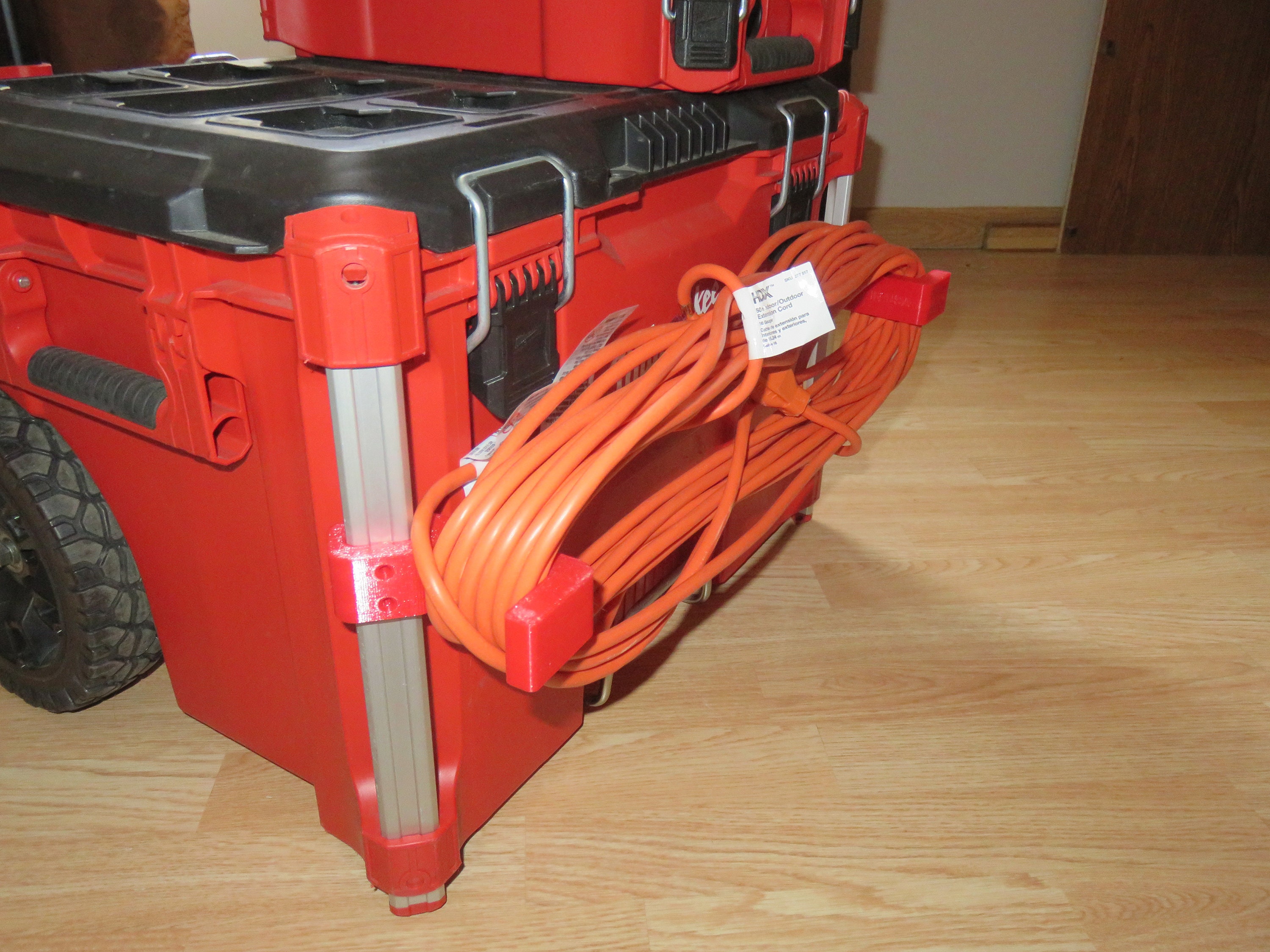 Milwaukee Packout Extension Cord Holder Organizer Mount Red Etsy