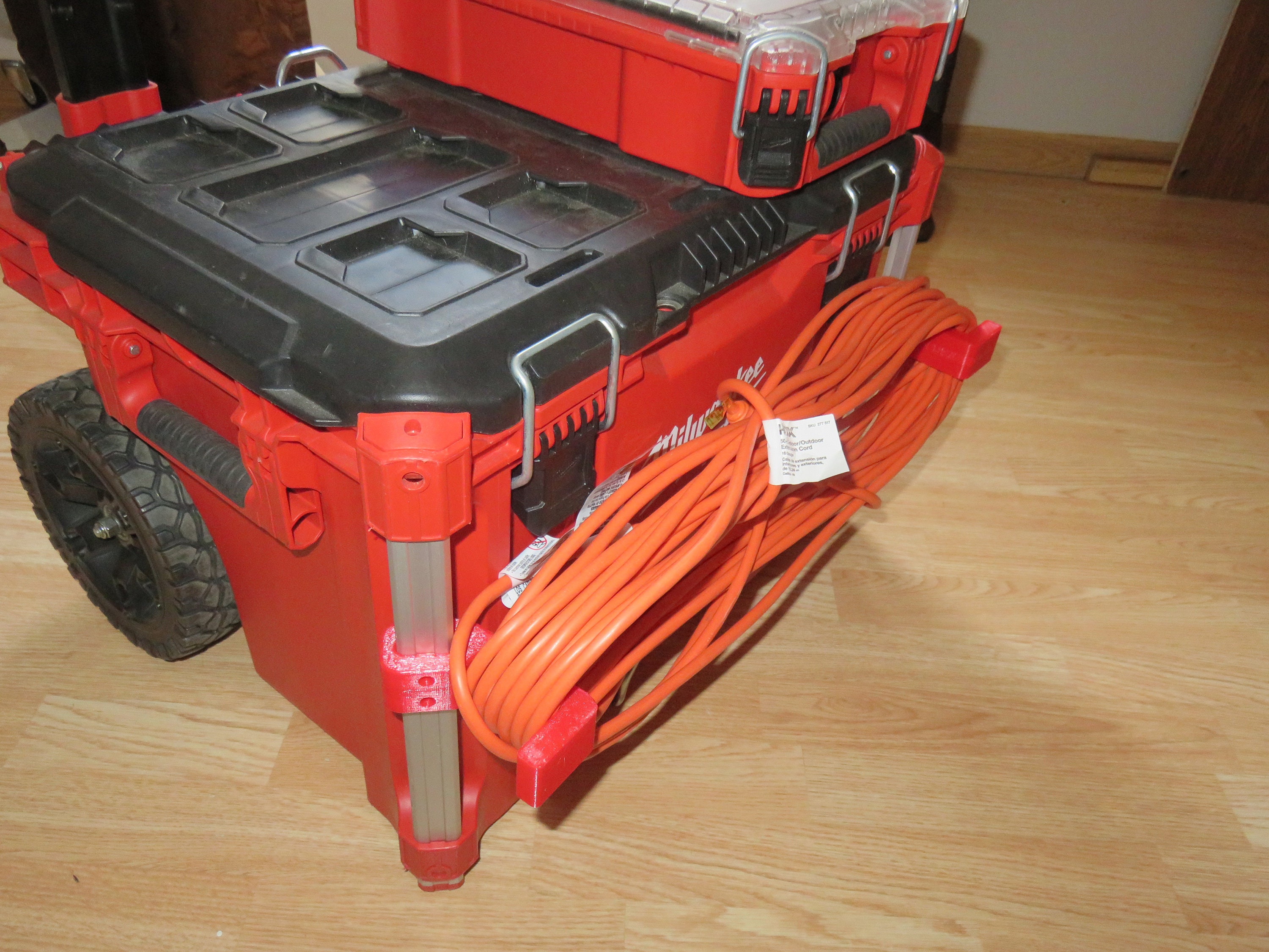 Milwaukee Packout Extension Cord Holder Organizer Mount Red Etsy