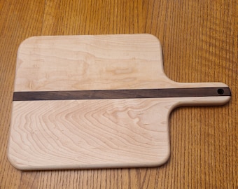Hardwood cutting board - Maple and walnut cutting board - Artisan hardwood cutting boards - handmade hardwood cutting board - made in usa