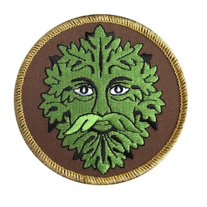 Green Man Patch