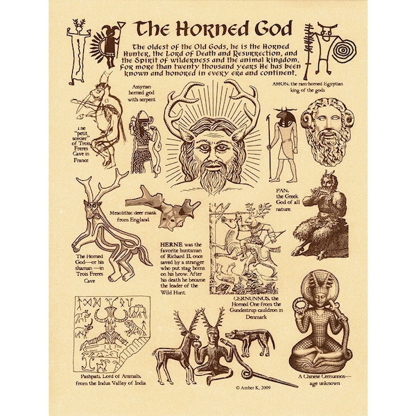 Horned God Poster