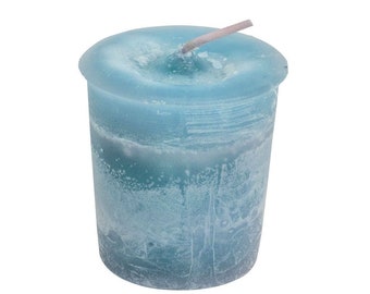 Dreams Votive Candle (Crystal Journey Herbal Magic Candle)