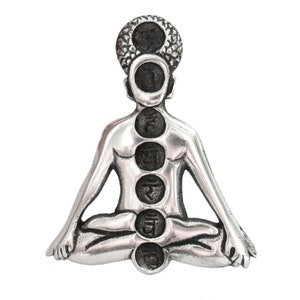 Seven Chakra Metal Incense Burner