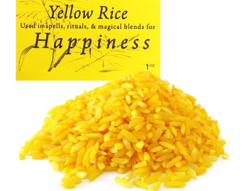 Yellow Rice (1 oz) - Ritual Rice for Happiness