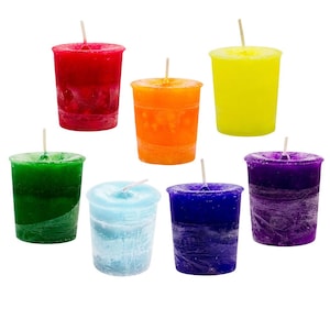 Chakra Votive Candle by Crystal Journey Candles - Choose One