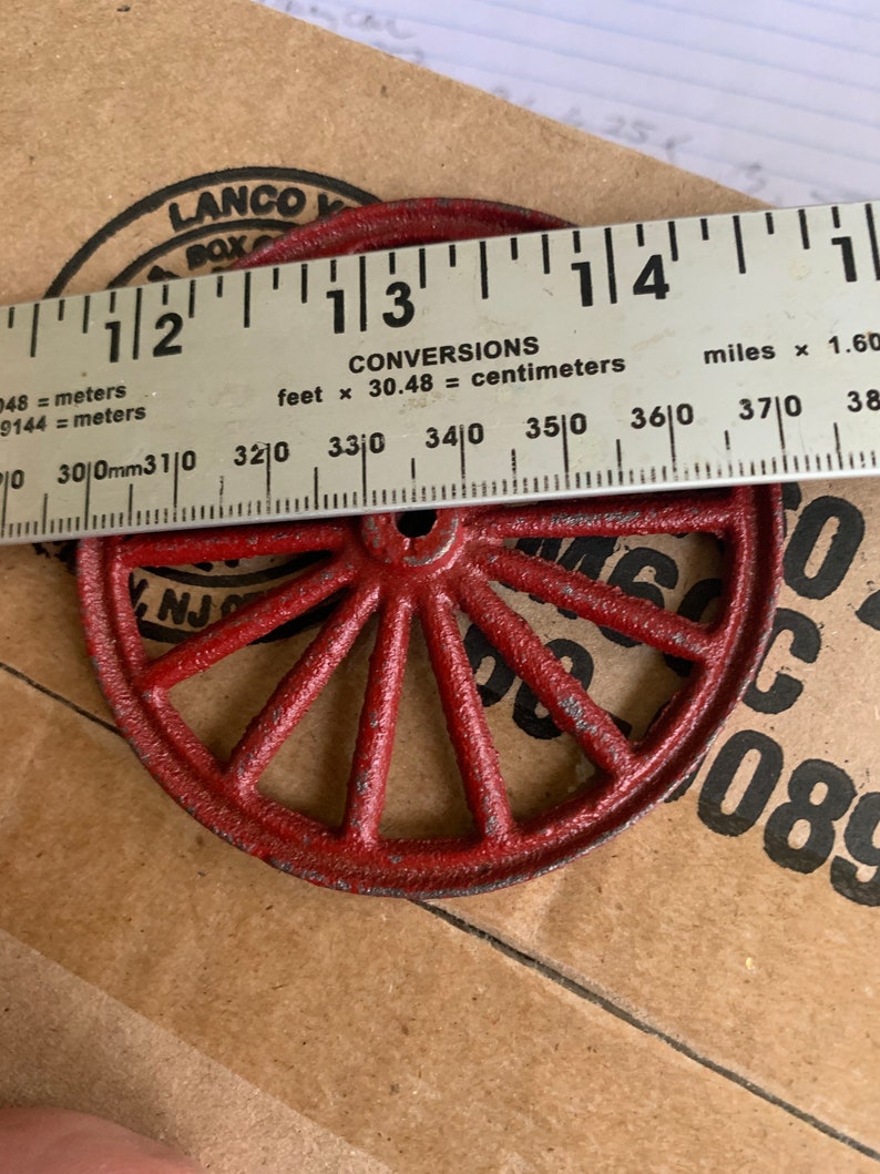 Vintage Cast Iron Replacement Wheels Etsy