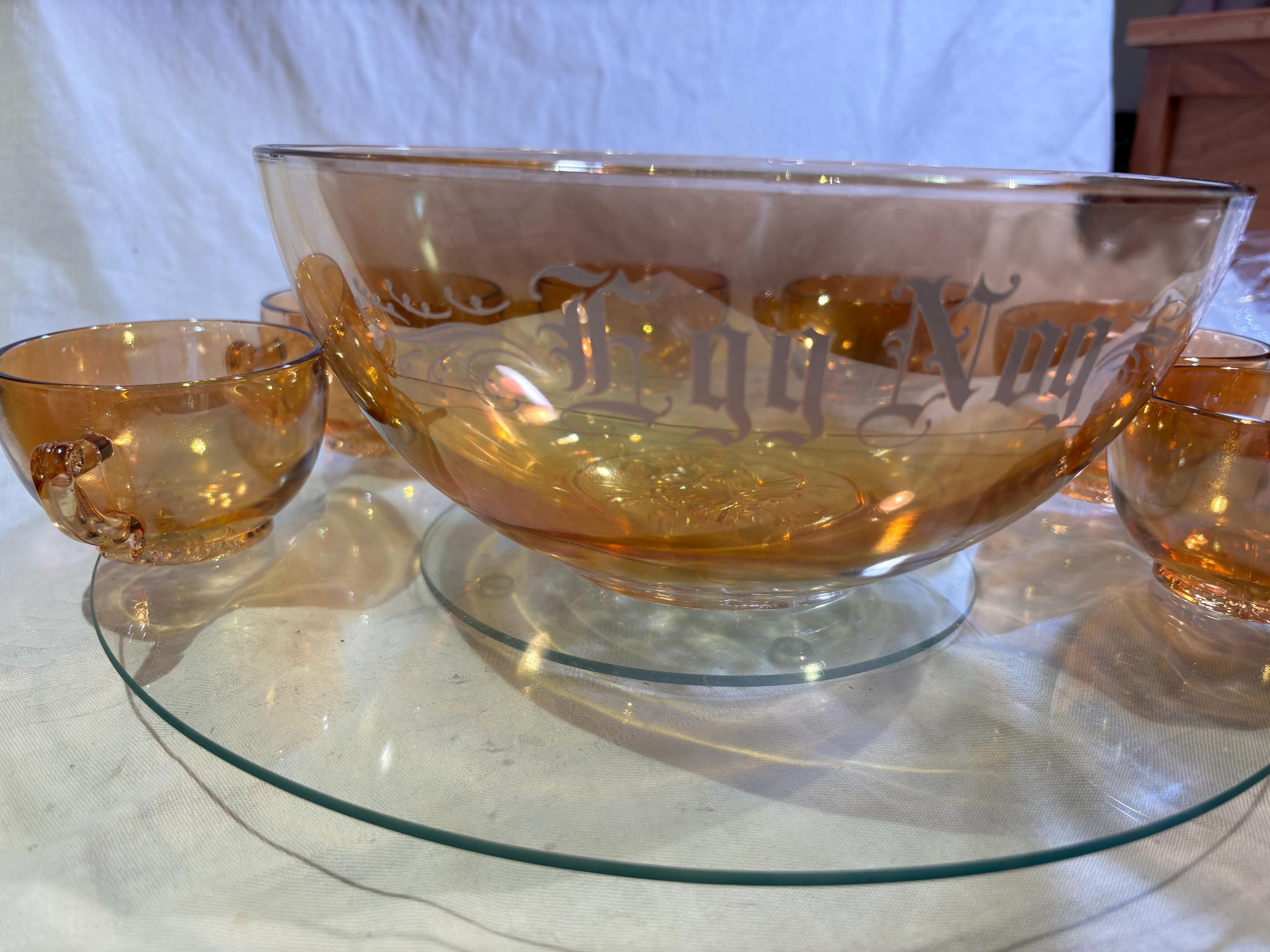 Fire King Egg Nog - Etsy