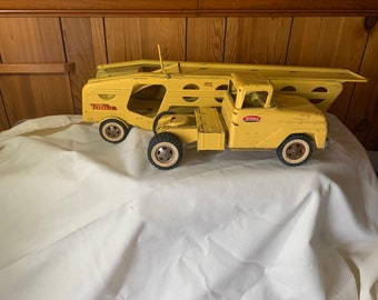 Tonka Yellow Car Carrier 1960's