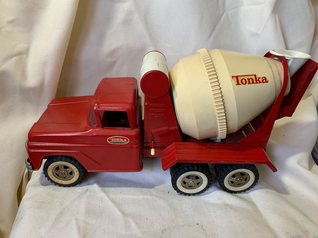 Vintage 60s Tonka Cement Mixer Etsy