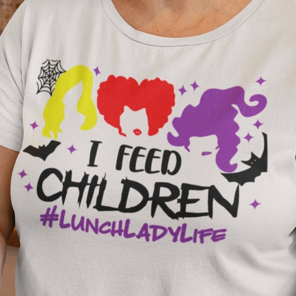 I Feed Children Lunch Lady Life SVG Design. Back to school svg. Teacher SVG. Cafeteria PNG sublimation. Lunch Lady svg