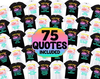 Cruise Most Likely To SVG Bundle PNG Cruise Squad 2024 Cruise Shirt Family Cruise Shirts, Cruise Vacation Shirt, Group Cruise Shirts