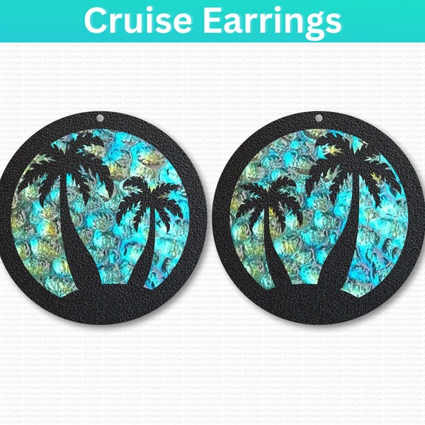 Cruise SVG Cruise Earrings Svg Cruise PNG Cruising Vacation Sayings Family Squad 2024 Cricut Cut File Silhouette Sublimation Dxf Sublimation