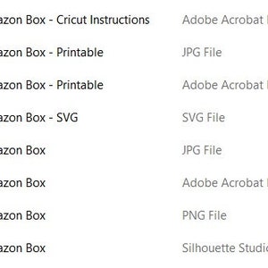 Printable Mini Amazon Package Template With Tape and Label, Miniature Box, Elf Props SVG, Elf ...
