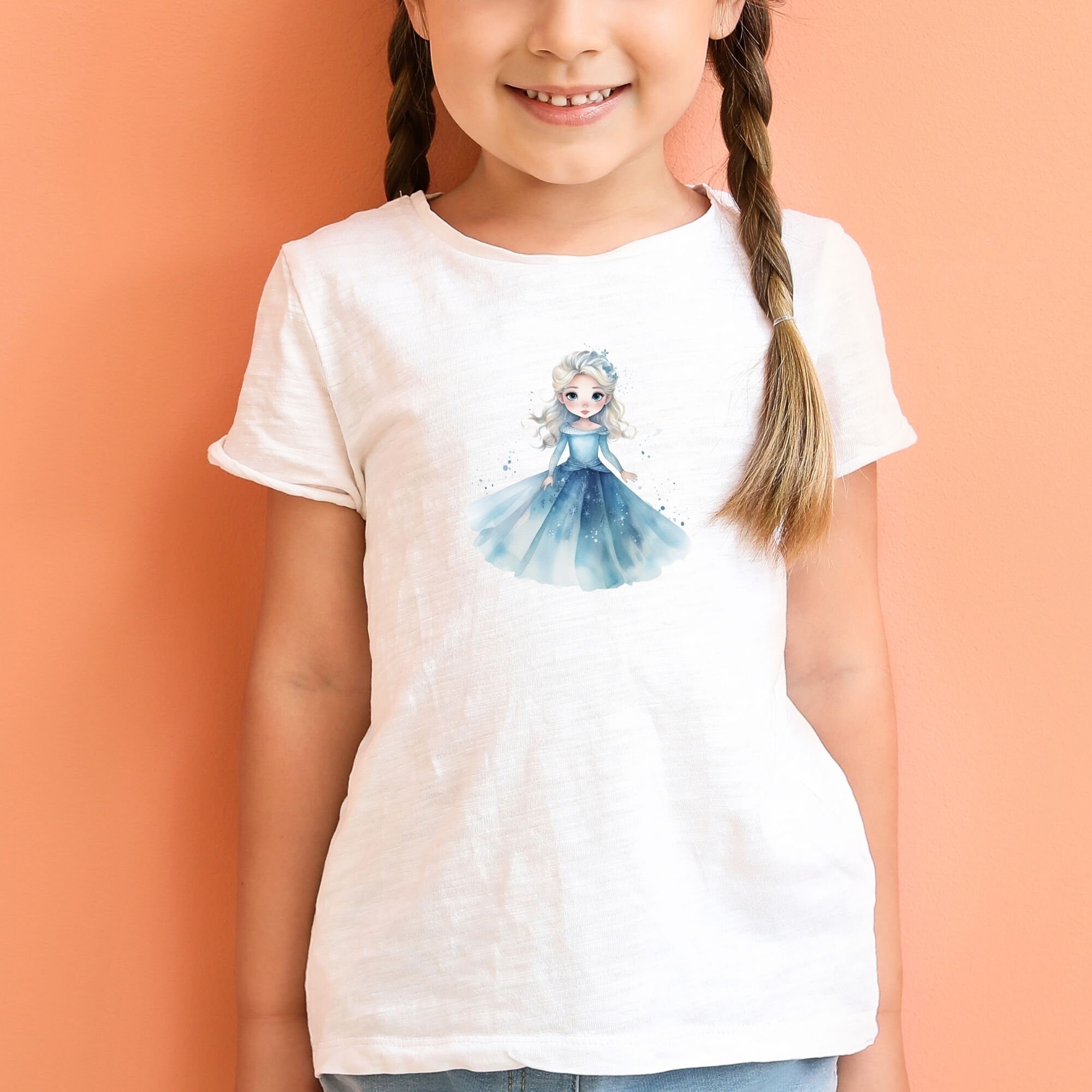 Baby Princess Elsa Clipart, Ice Princess Graphics, Frozen PNG