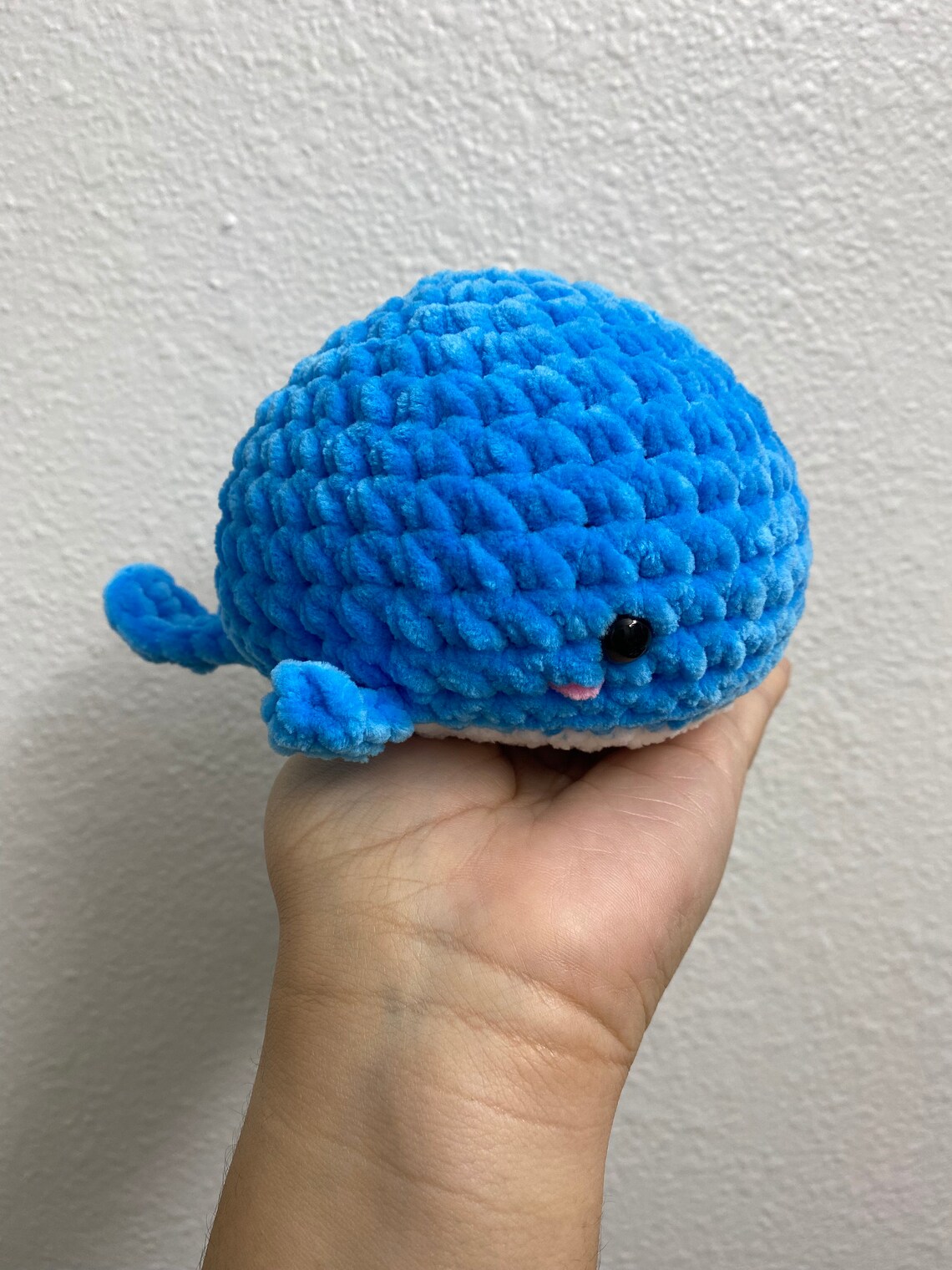 Crochet Worry Whale Etsy