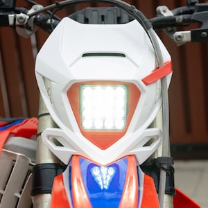 BETA RR (2020-2025) 48w Led Headlight Lamp. Xtrainer, Racing, X-Pro. &quot;Do Enduro&quot;. 125 200 250 300 350 390 430 480. 2021 2022 2023 2024 2025