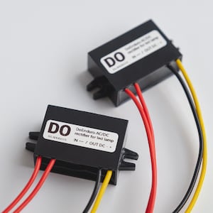 AC to DC Rectifier 12V for Hard Enduro LED Headlights. 2T Off-Road Motorcycles. Compatible with Beta, Ktm, Husqvarna, GasGas, Rieju