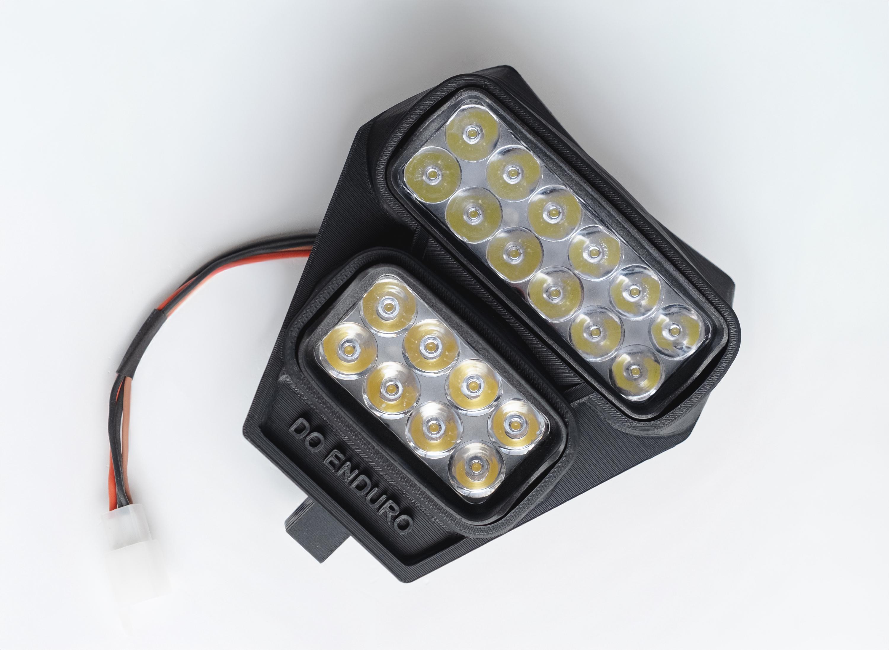 KTM (2009-2013) High/low Beam LED Headlight. Enduro Motorcycle