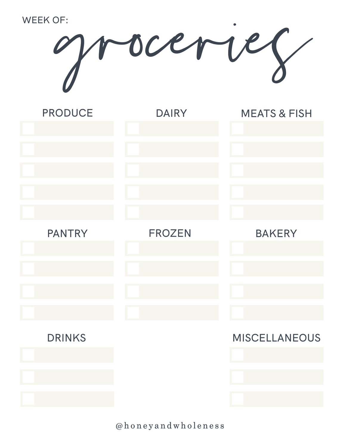 grocery-list-template-pdf-downloadable-printable-simple-etsy