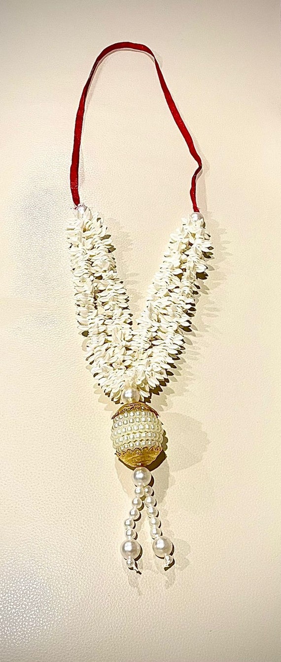 White moti on sale mala design