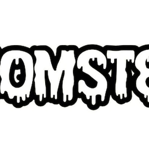 Momster Vinyl Decal•Car Decal•Window Decal•Mirror Sticker