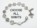 Catholic Saint Medal Bracelet: Unisex Religious Jewelry product logo