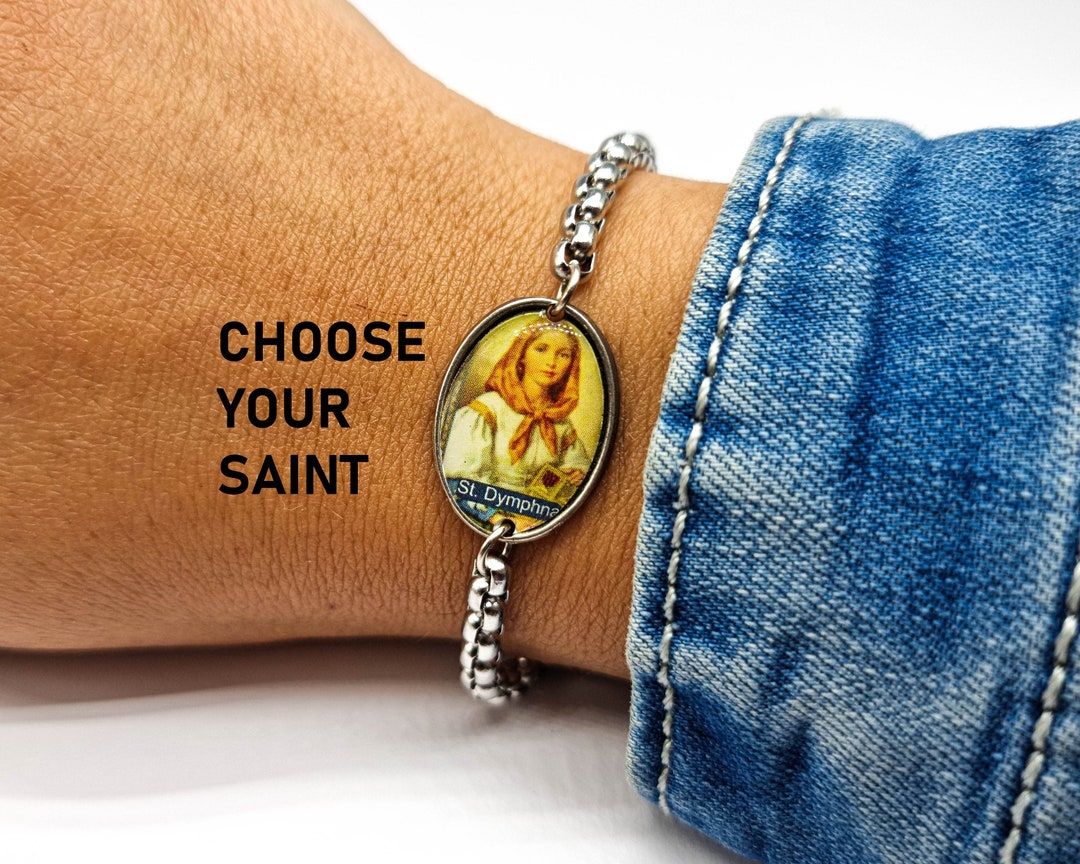 Saint dymphna bracelet sale