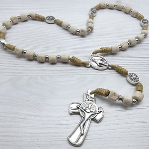 Chaplet Of Conversion, Steinperlen, Steinkranz, Gebetskranz, Steinschmuck, Steinschmuck, Steingeschenke