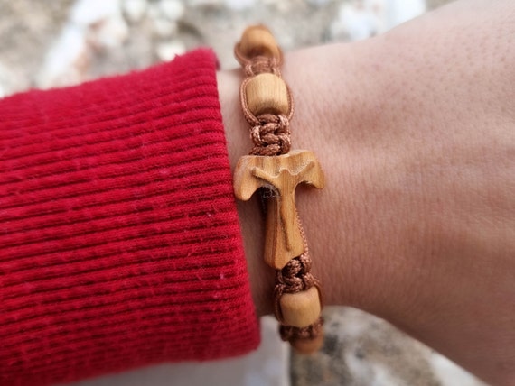 Braccialetti da uomo neri Braccialetti intrecciati in pelle multistrato