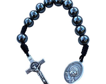 Mini Carlo Acutis Rosary – Handmade Pocket Rosary – Customizable Gift