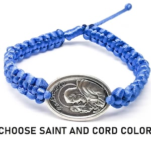 Pulsera San Padre Pío, Pulsera Ajustable, Pulsera Personalizada, Pulsera Hecha a Mano, Regalo Voluntarios. Don adolescente, San Pío de Pietrelcina