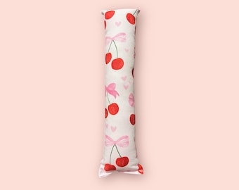 Catnip Kitty Kicker Cat Toy, Handmade Stick - Cherries & Bows - Multiple Sizes