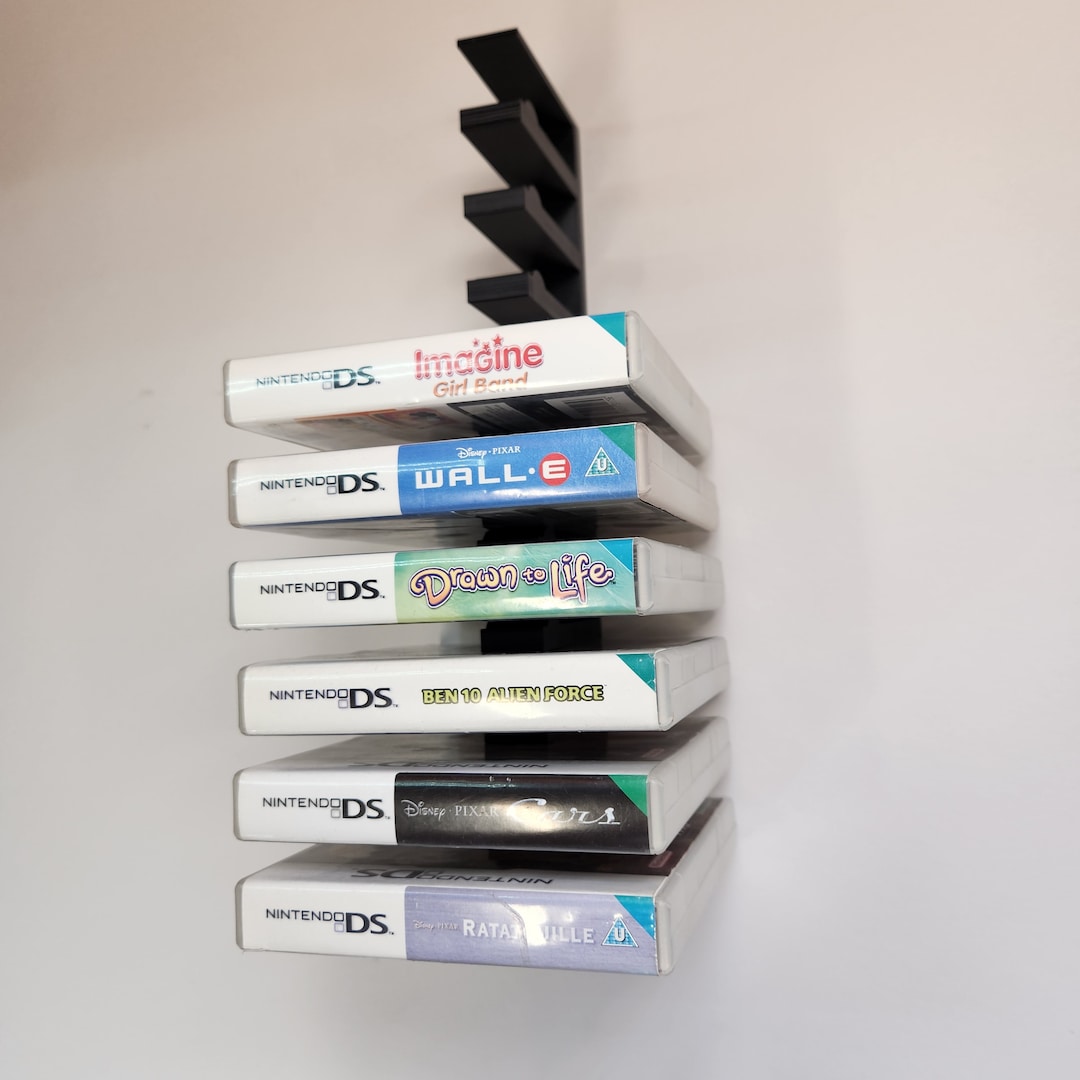 Modular Wall-mounted Nintendo DS Game Storage Display Shelf Horizontal ...