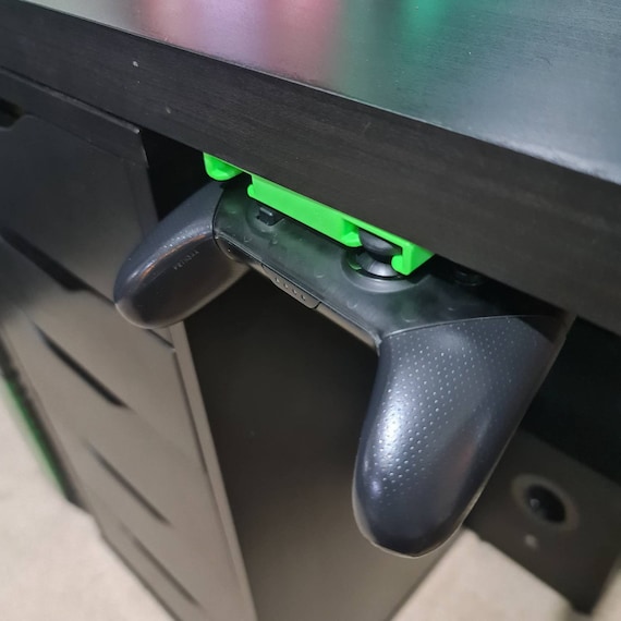 Support sous le bureau pour manette de jeu compatible avec Nintendo Switch  Pro Rangement sur étagère pour manette Pro -  France