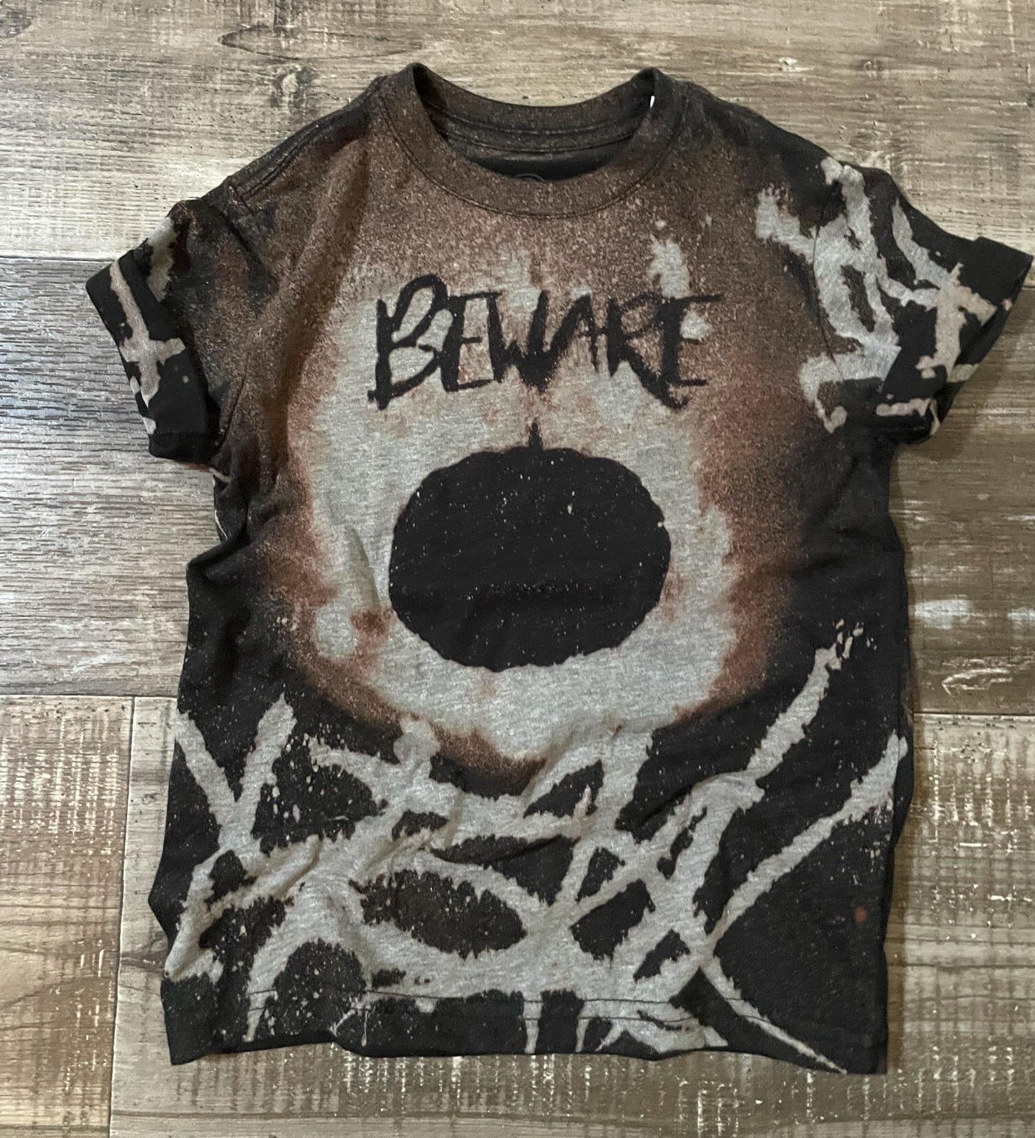 halloween t shirts with bleach