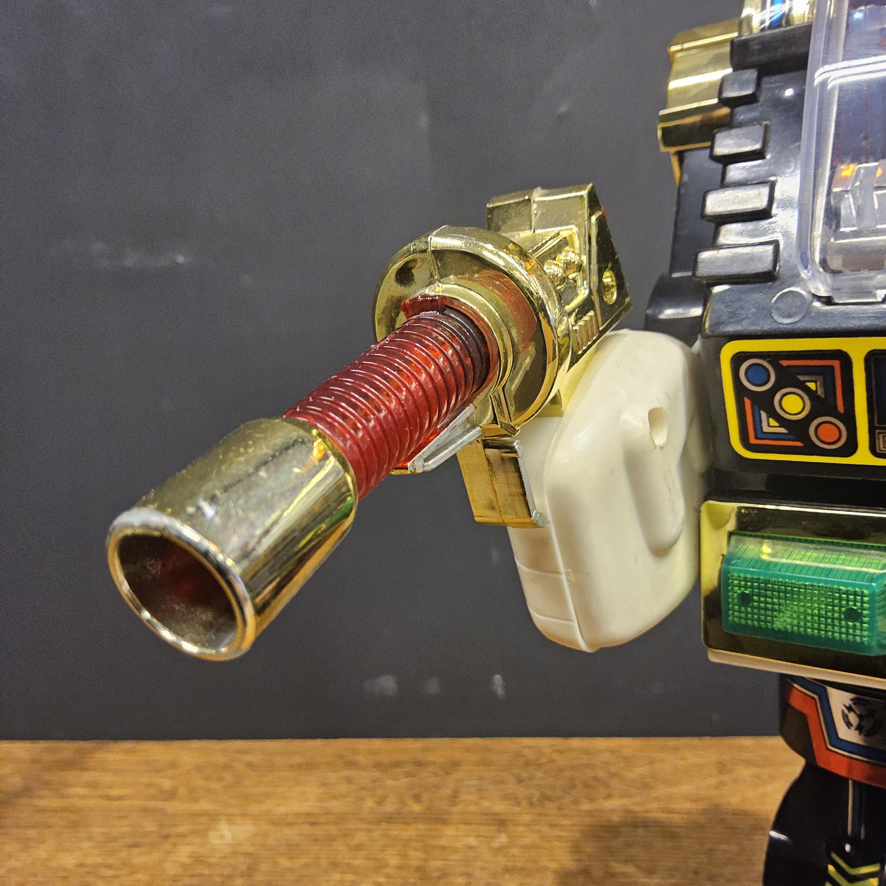 RARE VINTAGE 1985 13 STAR ROTO ROBOT W/ SPACE GUN SON AI TOYS TAIWAN NEW ! | eBay