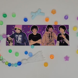 DTK Bookmarks ~ Dream SMP ~ Dream, Georgenotfound, Sapnap, Karl, and Patches ~ Double sided
