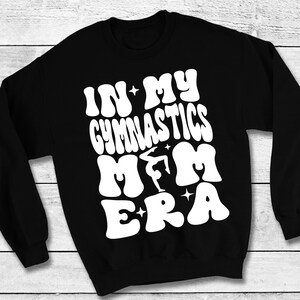 In My Gymnastics Mom Era SVG | Retro Football Sports Digital Cut File
