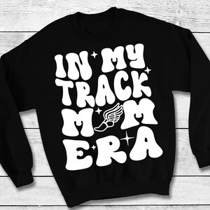 In My Track Mom Era SVG | Retro Track Sports Digital Cut File