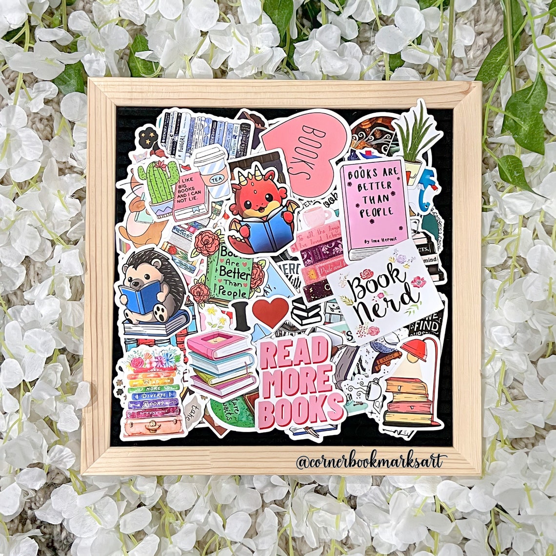 Book Stickers, Bookish Sticker Pack for Readers, Assorted Reading ...