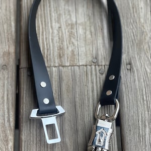 Biothane Dog Seatbelt | Panic Snap Buckle