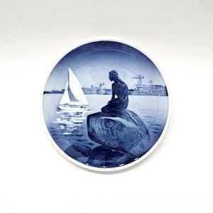 The Little Mermaid Royal Copenhagen Plate 8" Collector Plate bild 1