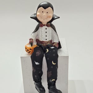 Halloween Vampire Dracula Shelf Sitter Fall Season Halloween Figurine