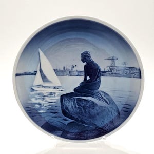 The Little Mermaid Royal Copenhagen Plate 8" Collector Plate bild 2