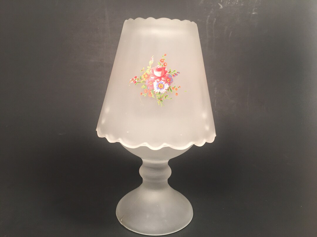 Vintage Fairy Light Vintage Fairy Lamp Frosted Glass With Etsy