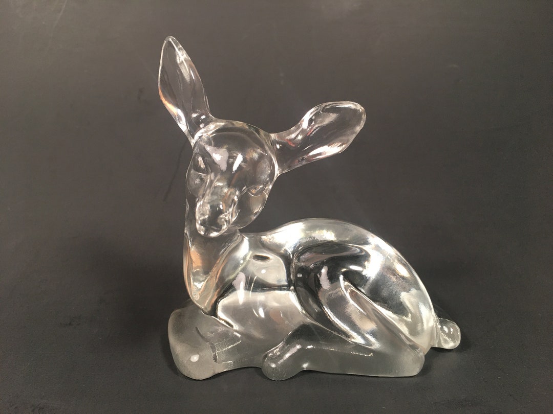 Vintage Fenton Deer Vintage Fenton Glass Deer Vintage Fenton Etsy