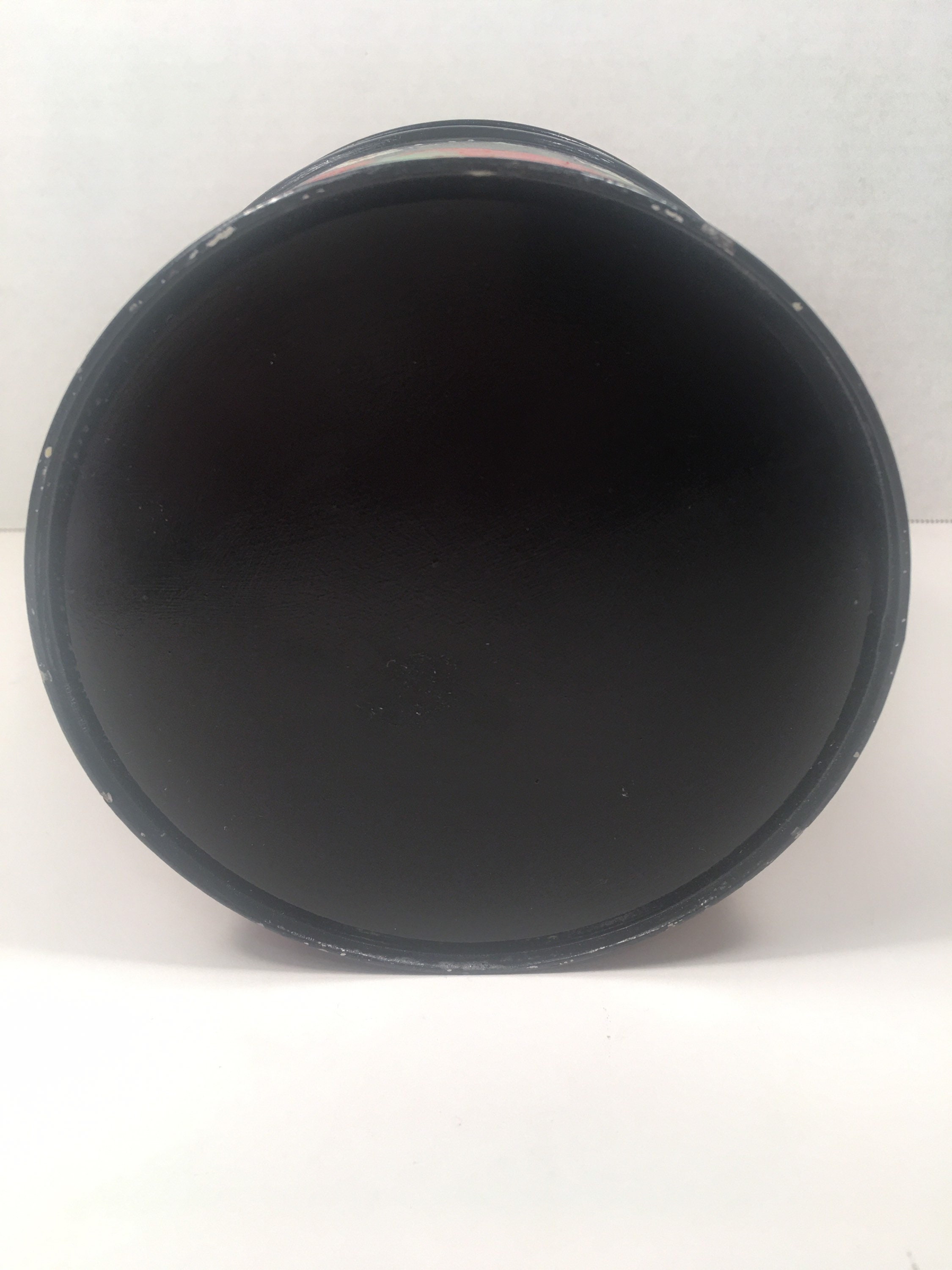 Vintage Handpainted Tole Toleware Tin Berry Bucket Lunch Etsy