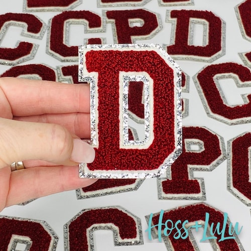 Yellow & Green Letters AZ Ironon Patch Letters Patch Words Etsy