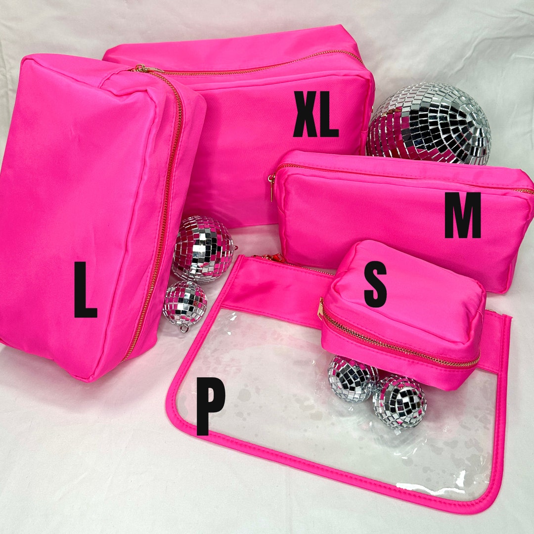 Nylon Cosmetic Bag, DIY Nylon Bag, Customizable, Personalize, Make up